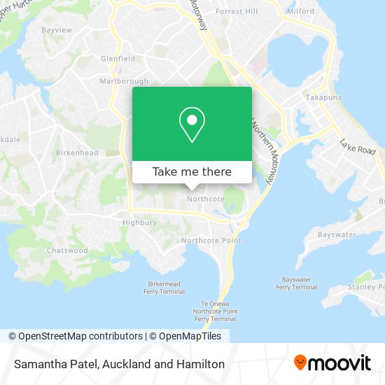 Samantha Patel map