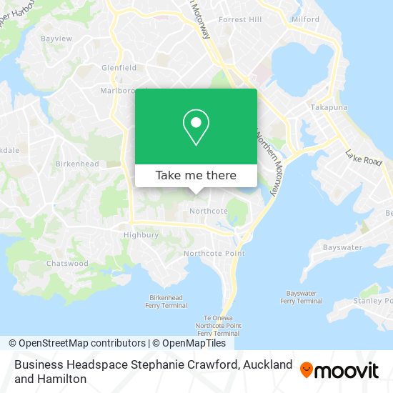 Business Headspace Stephanie Crawford map