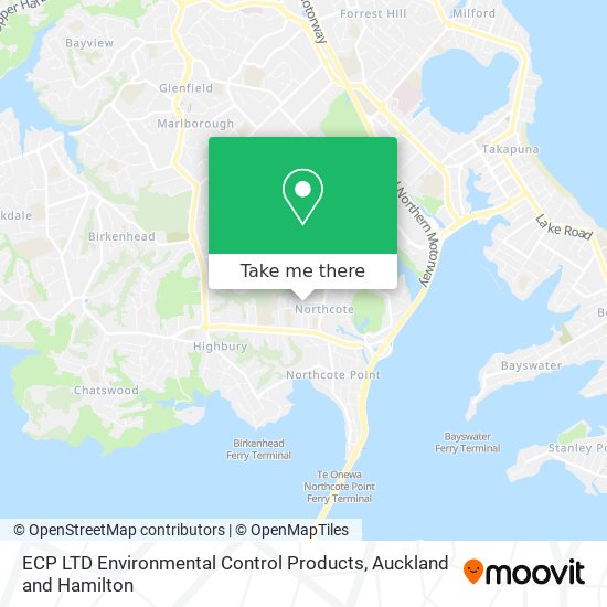 ECP LTD Environmental Control Products map