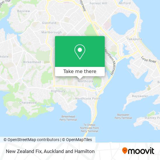 New Zealand Fix map