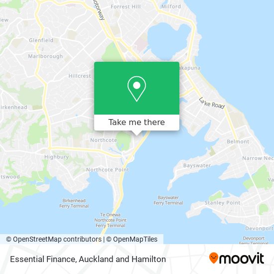 Essential Finance map