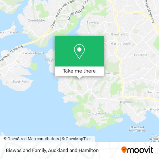 Biswas and Family map