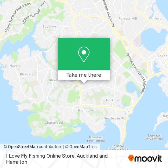 I Love Fly Fishing Online Store map