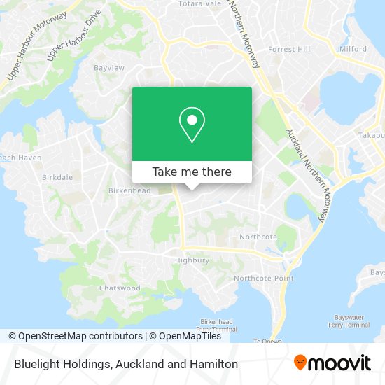 Bluelight Holdings map