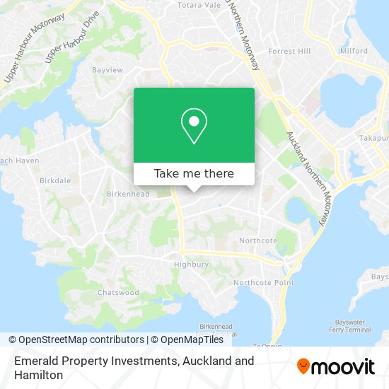 Emerald Property Investments map