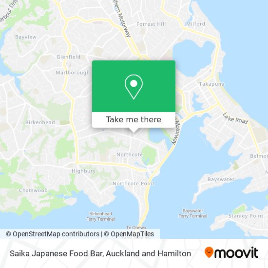 Saika Japanese Food Bar地图