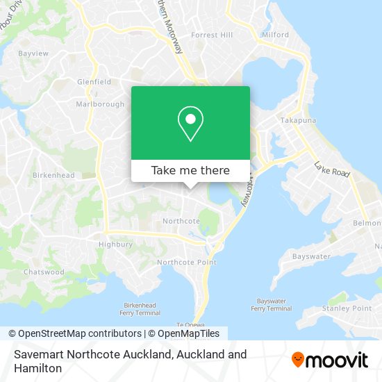 Savemart Northcote Auckland地图