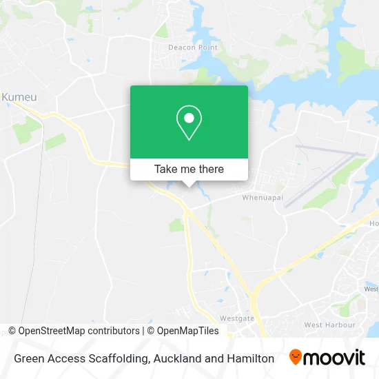 Green Access Scaffolding map