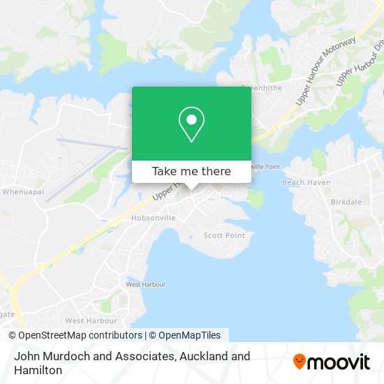 John Murdoch and Associates map