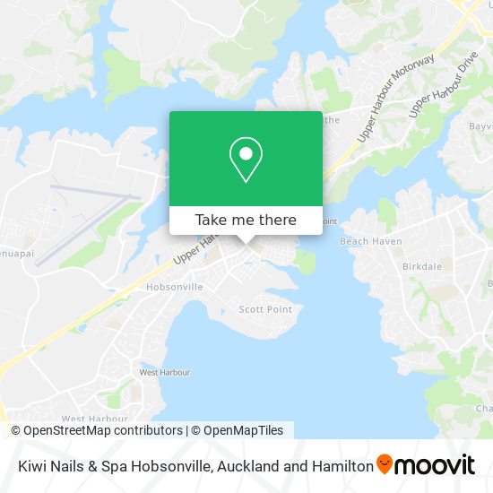 Kiwi Nails & Spa Hobsonville地图