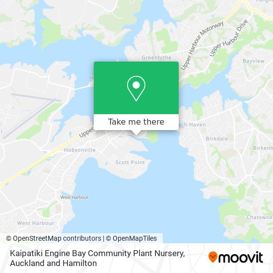 Kaipatiki Engine Bay Community Plant Nursery map