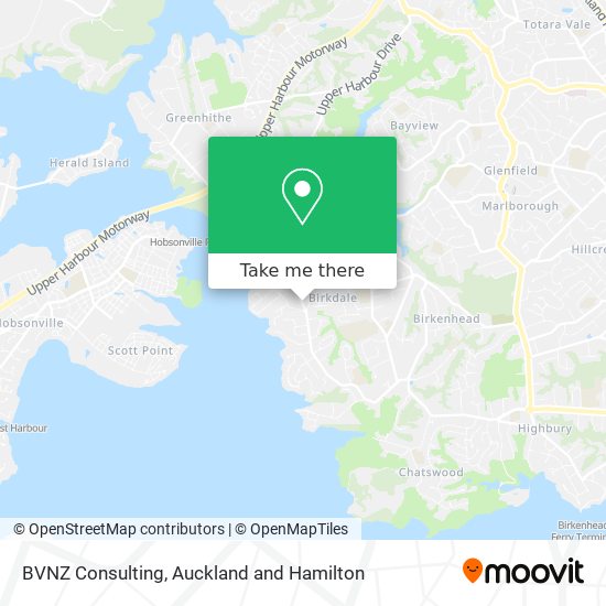 BVNZ Consulting map