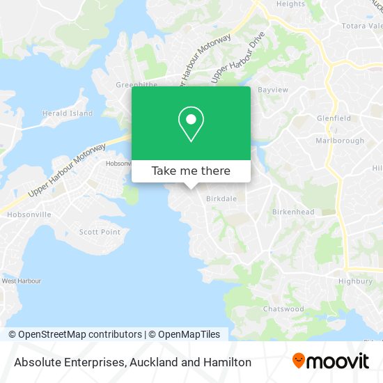 Absolute Enterprises map