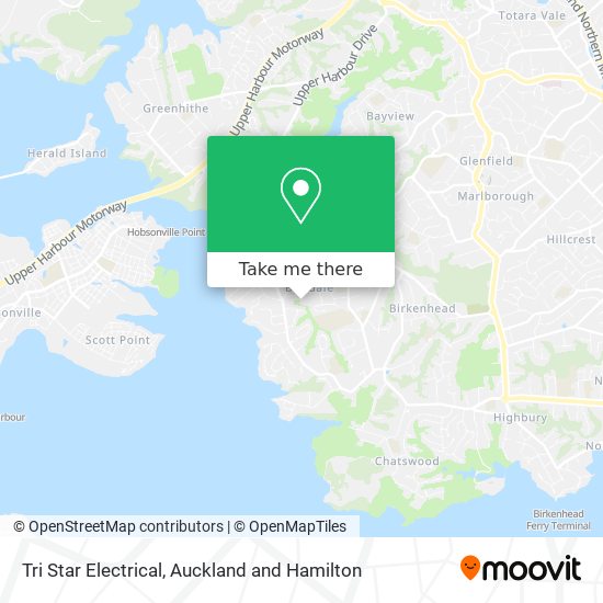 Tri Star Electrical map