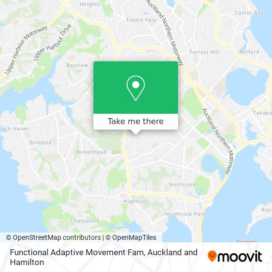 Functional Adaptive Movement Fam map