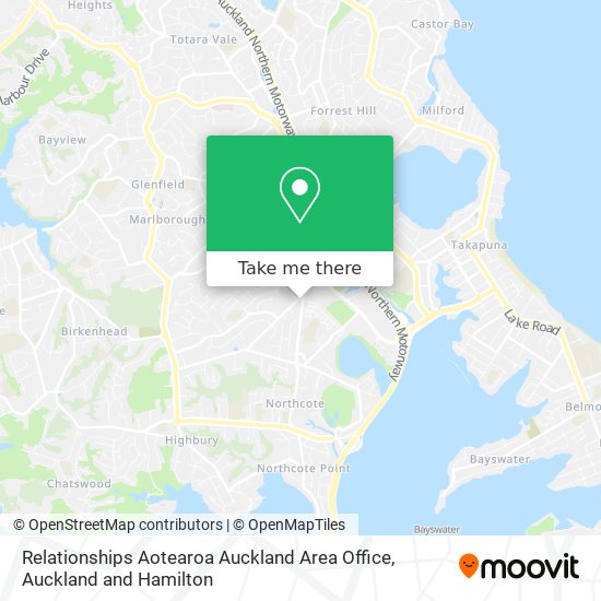 Relationships Aotearoa Auckland Area Office地图