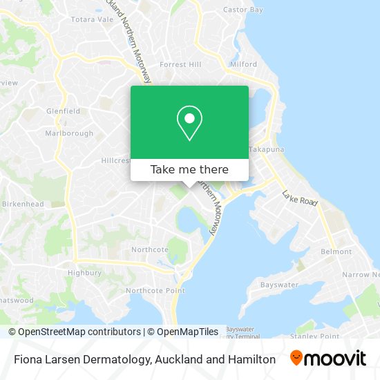 Fiona Larsen Dermatology map