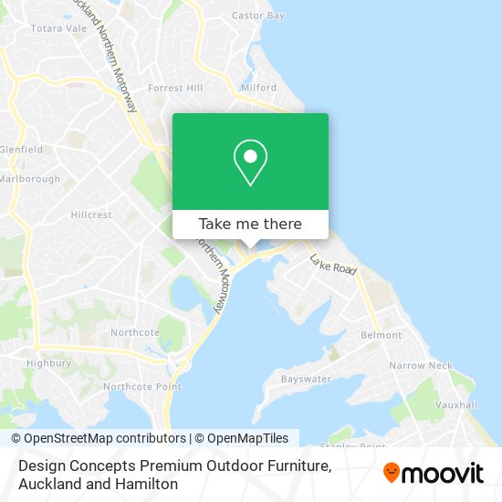 Design Concepts Premium Outdoor Furniture map