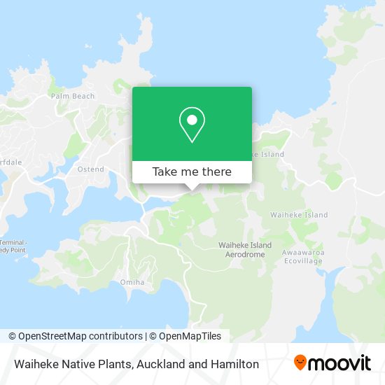 Waiheke Native Plants地图