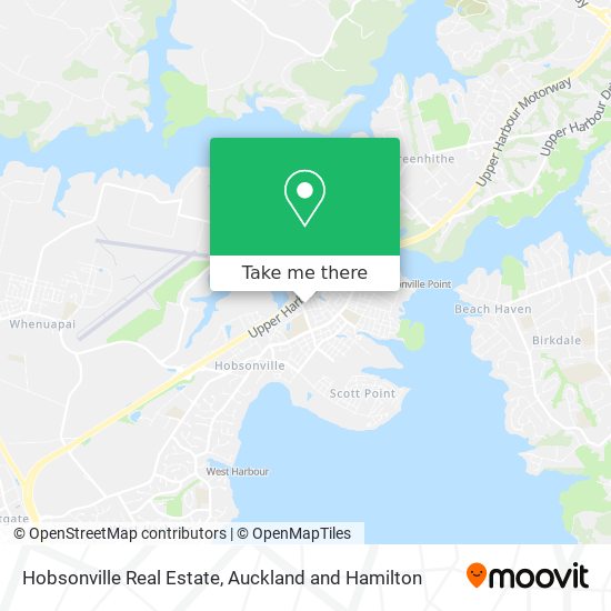 Hobsonville Real Estate map