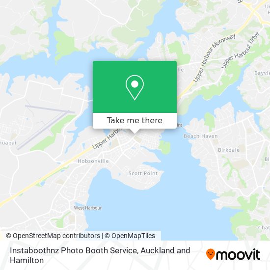 Instaboothnz Photo Booth Service map