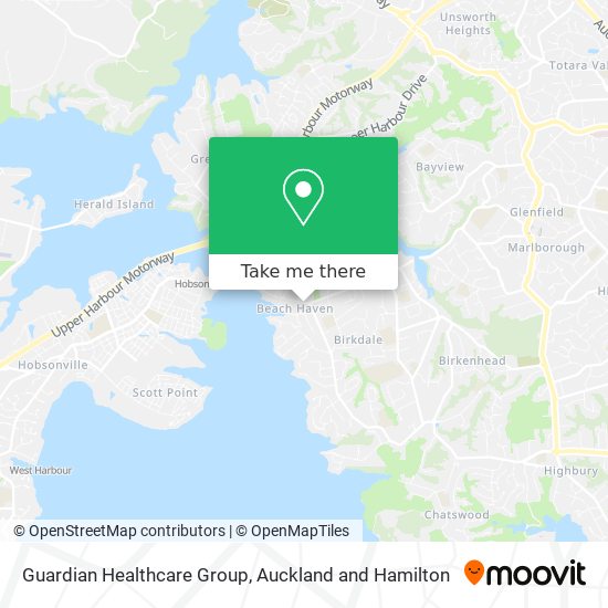 Guardian Healthcare Group map