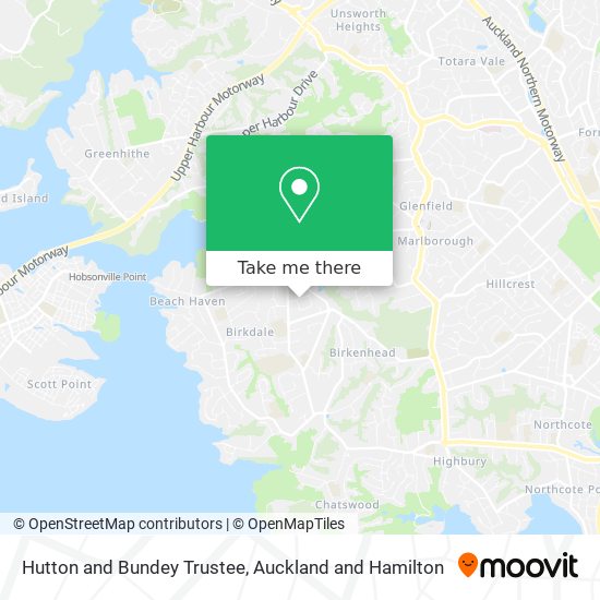 Hutton and Bundey Trustee map
