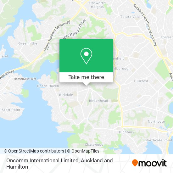 Oncomm International Limited map