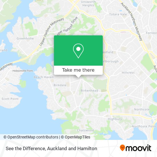See the Difference map