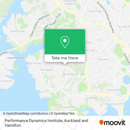 Performance Dynamics Institute map