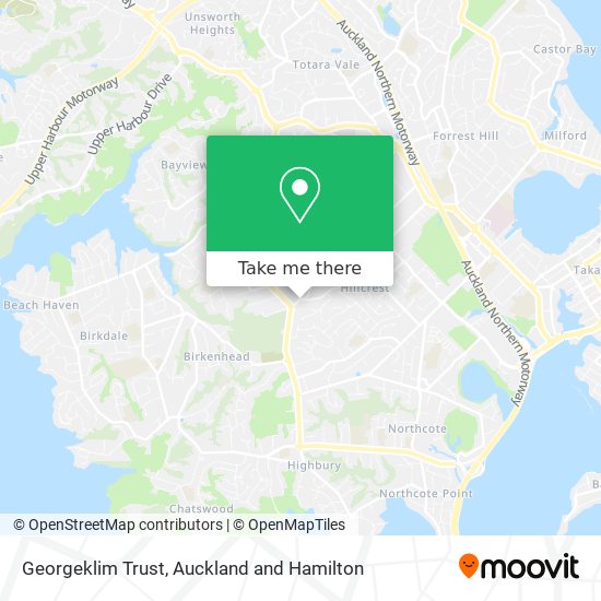 Georgeklim Trust map