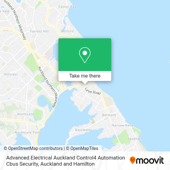 Advanced Electrical Auckland Control4 Automation Cbus Security map