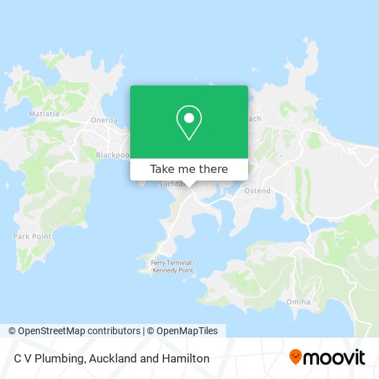 C V Plumbing map