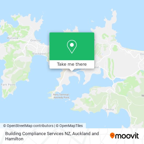 Building Compliance Services NZ map