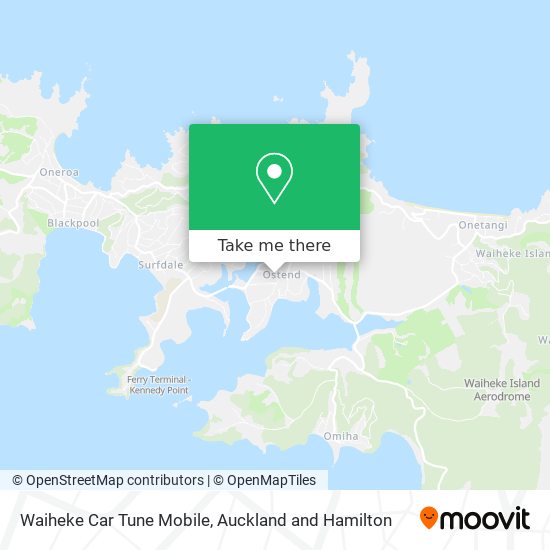 Waiheke Car Tune Mobile地图