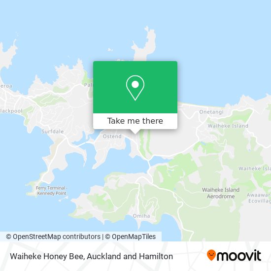 Waiheke Honey Bee地图