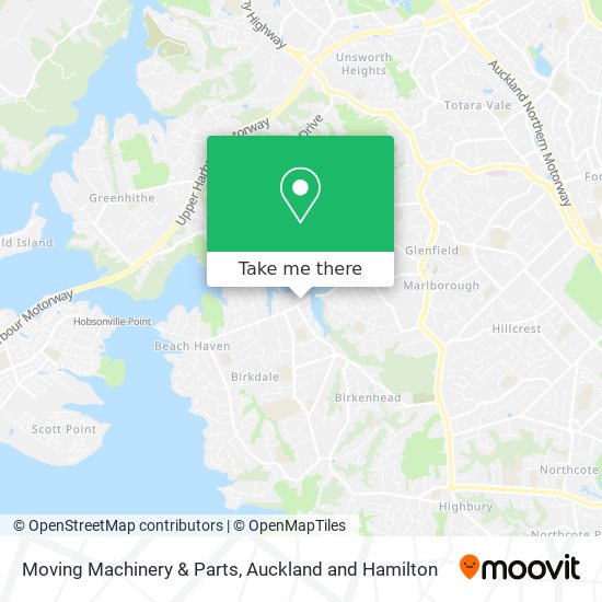 Moving Machinery & Parts map