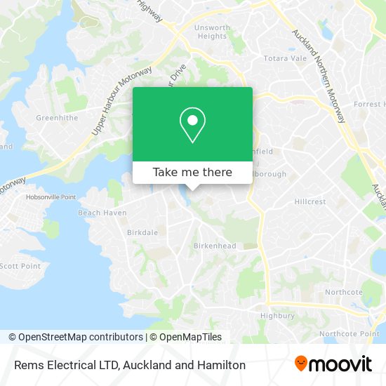 Rems Electrical LTD map