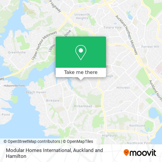Modular Homes International map