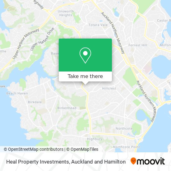 Heal Property Investments map