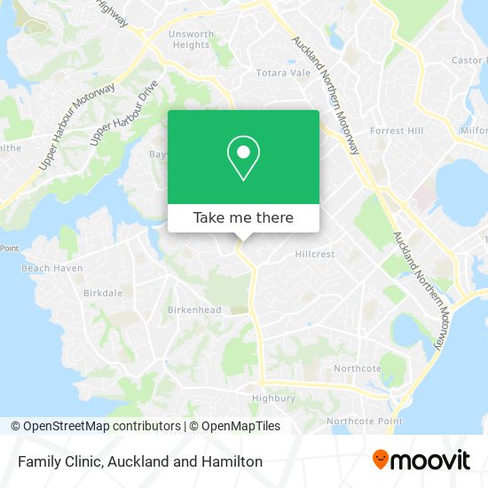 Family Clinic map