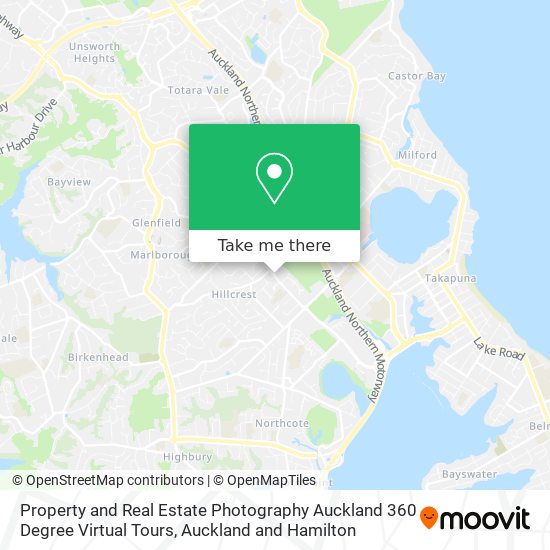 Property and Real Estate Photography Auckland 360 Degree Virtual Tours map