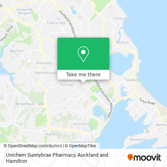Unichem Sunnybrae Pharmacy map