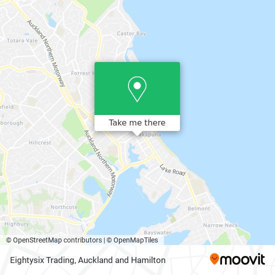 Eightysix Trading map