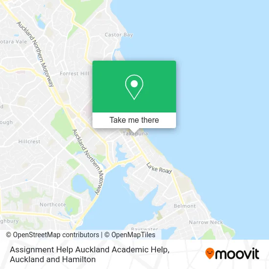 Assignment Help Auckland Academic Help map