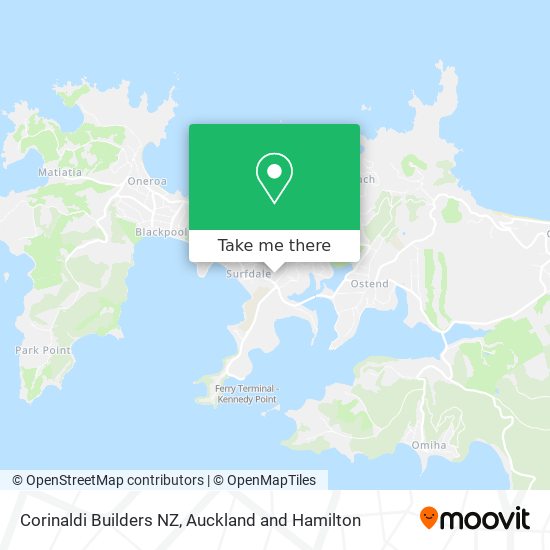 Corinaldi Builders NZ地图