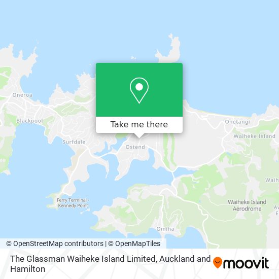 The Glassman Waiheke Island Limited地图