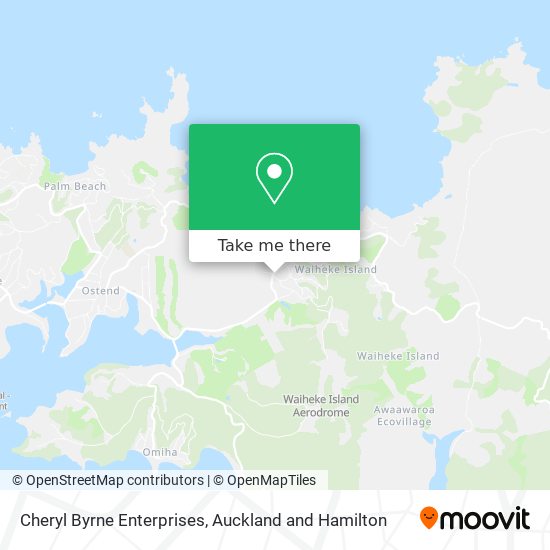 Cheryl Byrne Enterprises map