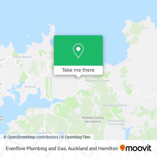 Evenflow Plumbing and Gas map