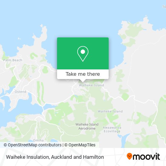 Waiheke Insulation map